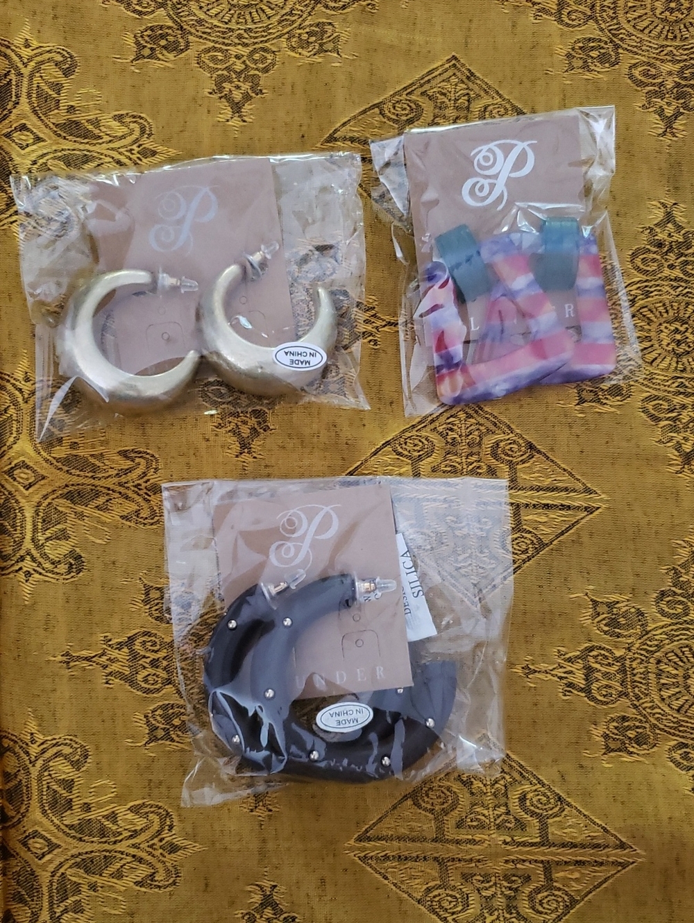 NWT-3 Pairs of Plunder Costume Jewelry